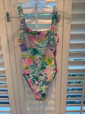 Lilly Pulitzer Morri Swimsuit in “Private Island”
